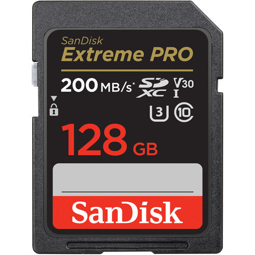 SanDisk 128GB Extreme 200MB/s PRO UHS-I SDXC