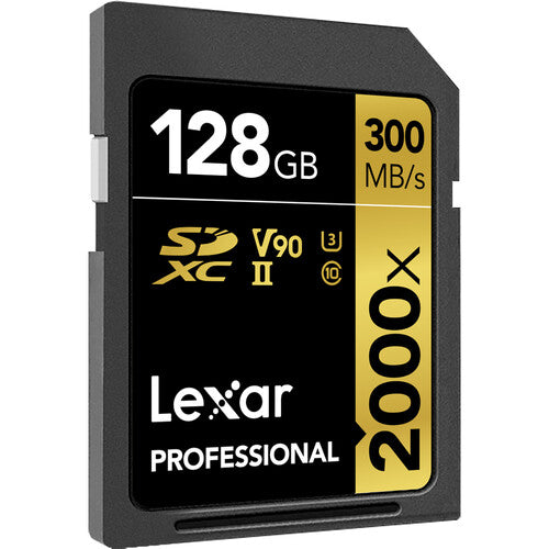 Lexar 128GB Professional 2000x UHS-II SDXC