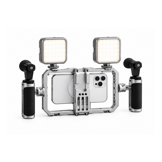 Metal mobile Cage for Vlogs
