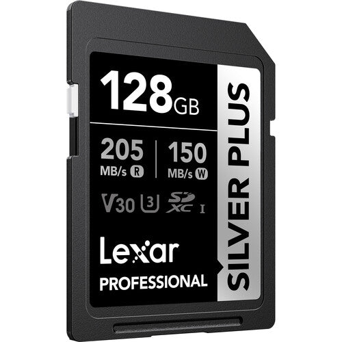 Lexar 128GB 205MB/s Professional SILVER PLUS UHS-I