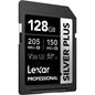 Lexar 128GB 205MB/s Professional SILVER PLUS UHS-I