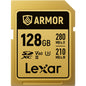 Lexar 128GB ARMOR GOLD UHS-II SDXC Memory Card
