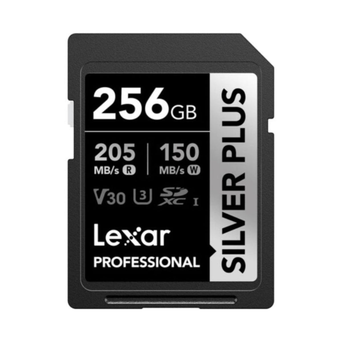 Lexar 256GB 205MB/s Professional SILVER PLUS UHS-I SDXC