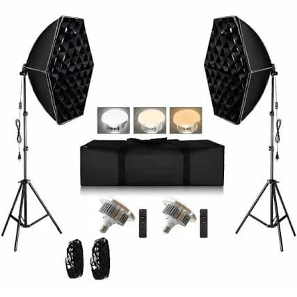 2 Octa Box with 2 Stand Metal